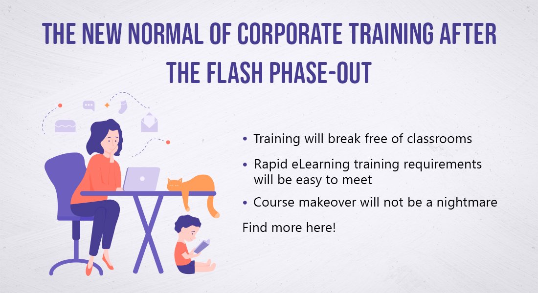 Flash-less Corporate Training World: 4 Undeniable Benefits [SlideShare]
