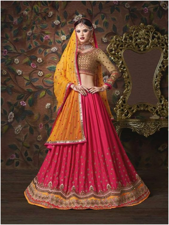 Tips & Hacks to Look Slimmer in a Wedding Lehenga for Curvy Brides | GetEthnic