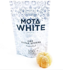 MOTA White CBD Clear Sphere $19.00