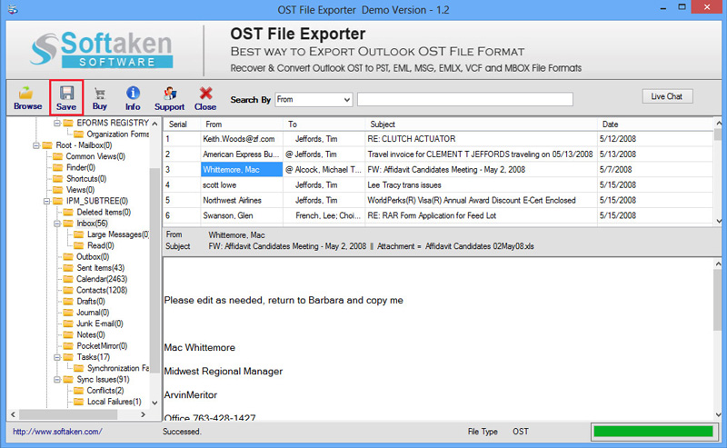 OST to MBOX File Wizard for How to Convert OST Files to PST Initialize