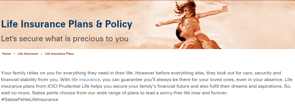 life insurance policy