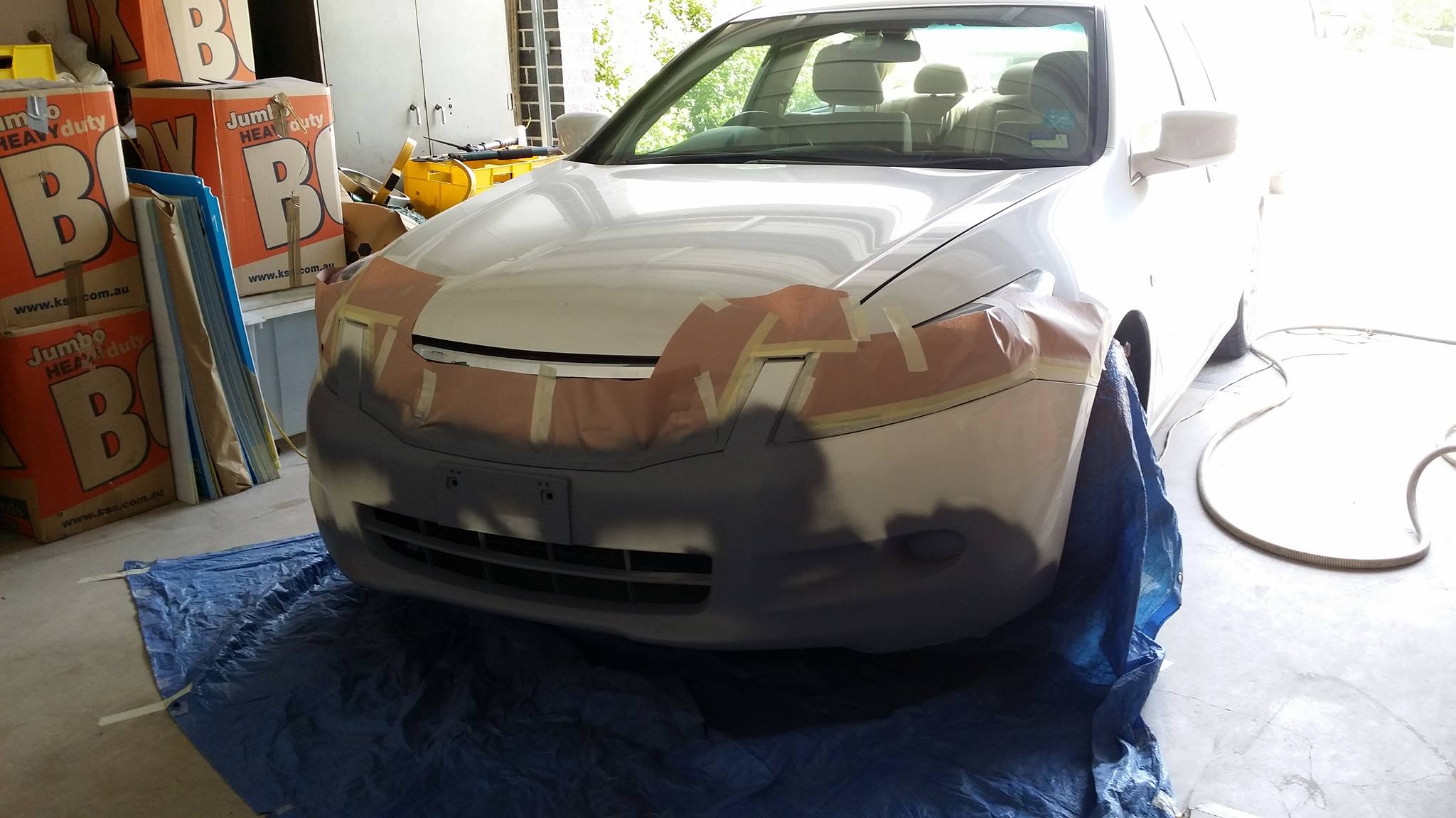 What is the cheapest way to fix a car bumper?