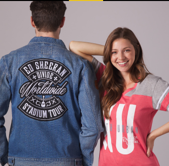 Custom embroidered clothing in bulk