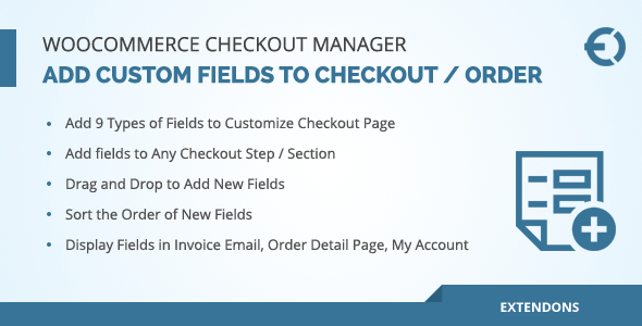 WooCommerce Checkout Field Editor Plugin