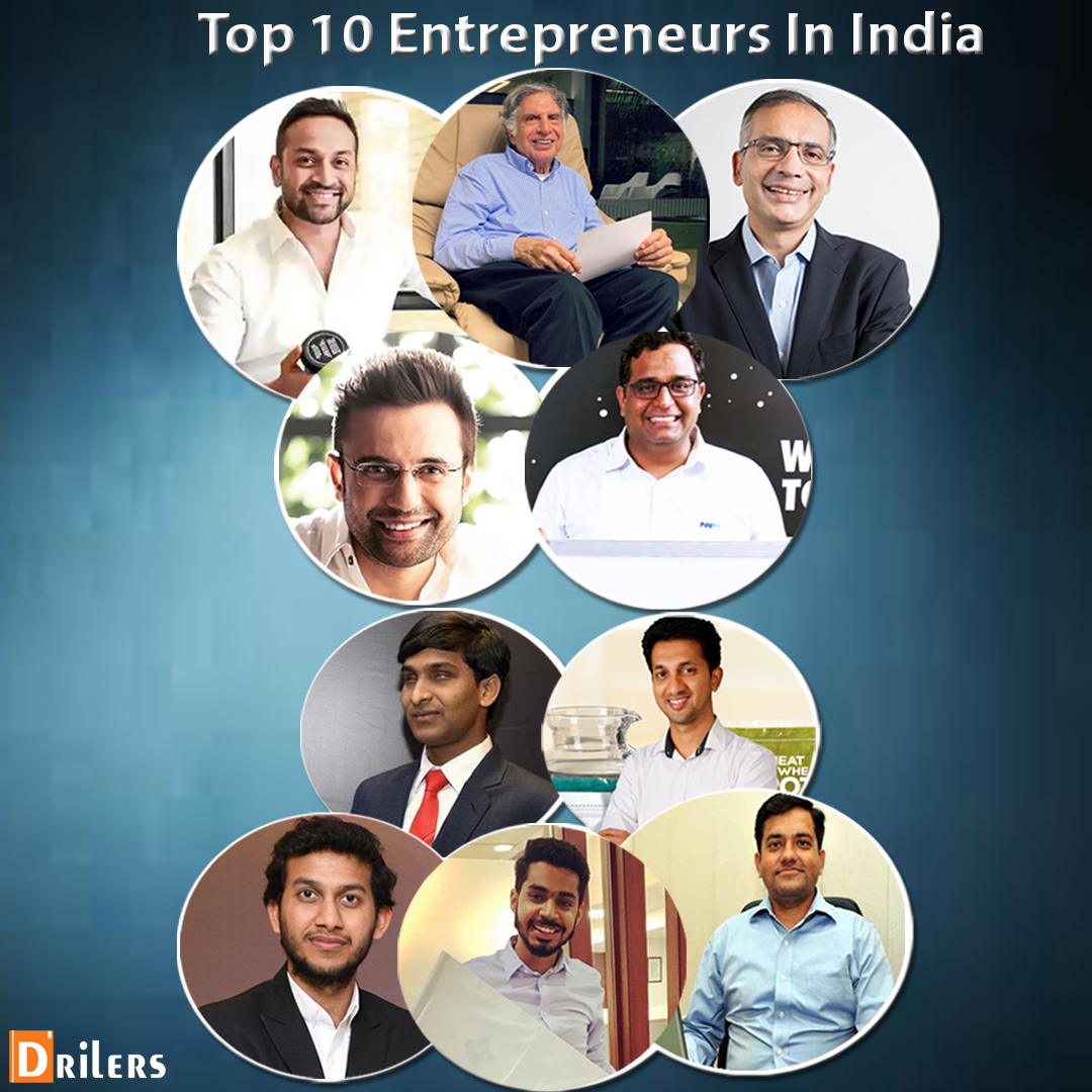Top 10 Entrepreneurs In India
