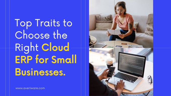 Choosing the Right Cloud ERP Software for small business