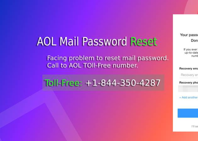 Guide for AOL Mail Password Reset – AOL Helpline Number