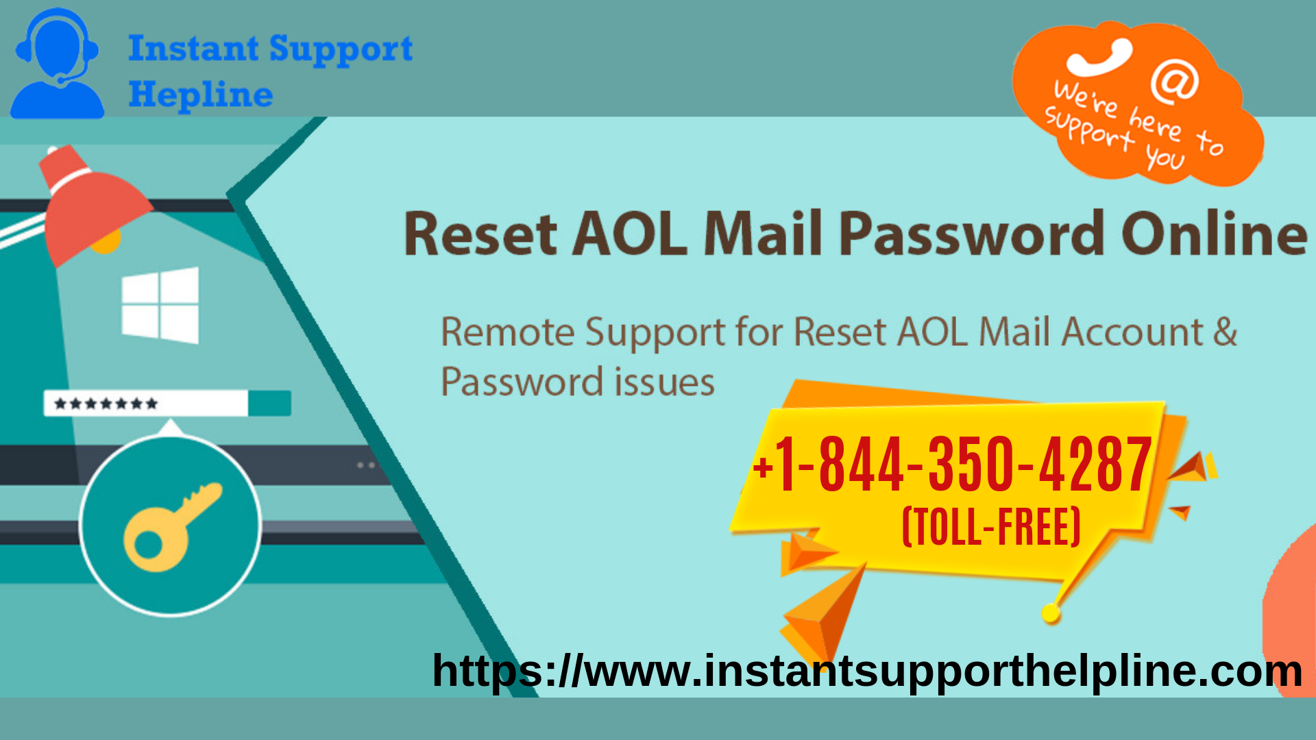 AOL Contact Number +1-844-350-4287 Change AOL Password