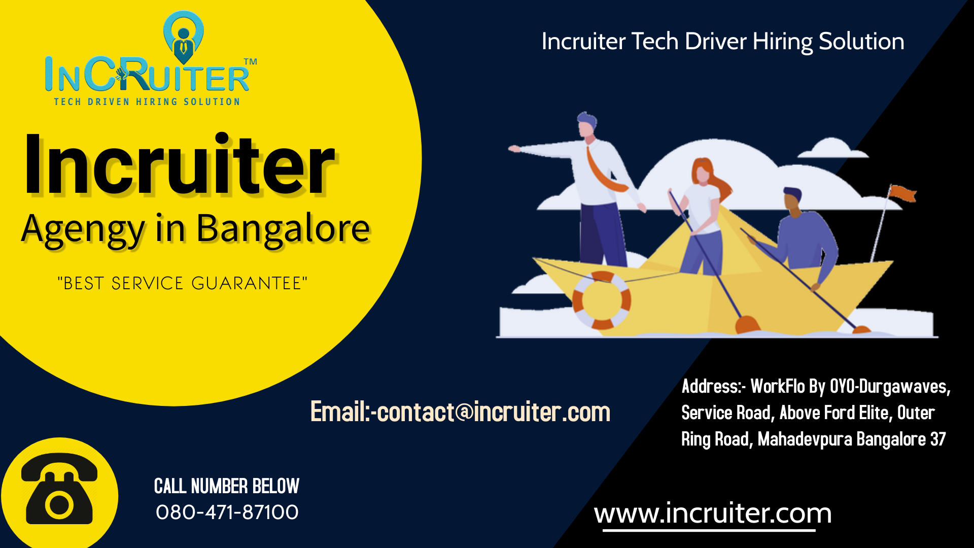 Get recruited today, with the best manpower agencies in Bangalore.