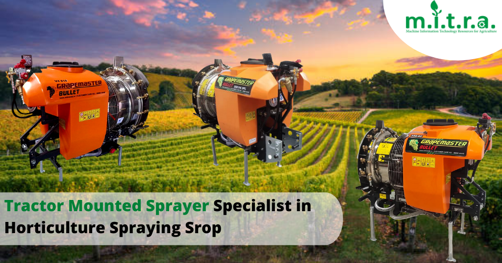 Tractor mounted sprayer Specialist in horticulture spraying crop