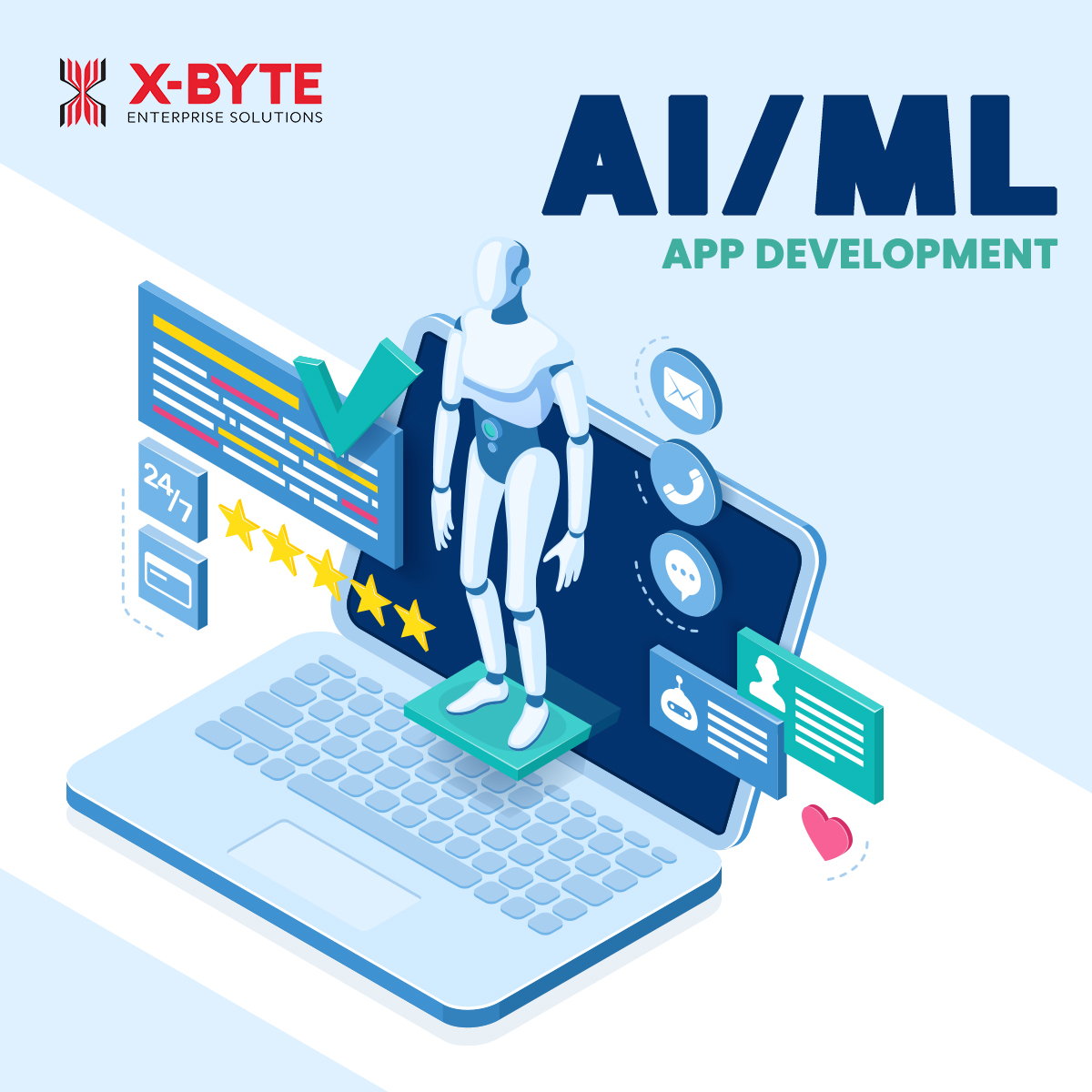 Top Artificial intelligence and Machine Learning service Company in USA | X-Byte Enterprise Solutions