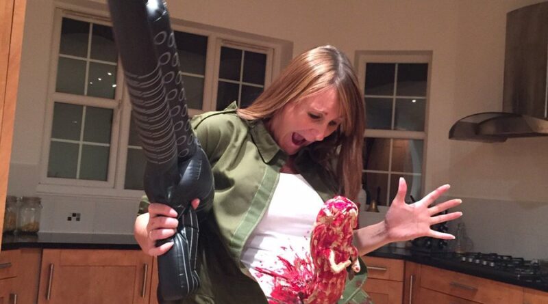 Funny Maternity Halloween Costume Design Ideas
