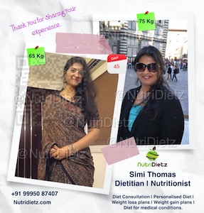 Simi Thomas - Dietitian & Nutritionist In Kerala