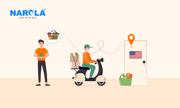 How to Start an Online Grocery Business in the USA | Narola Infotech