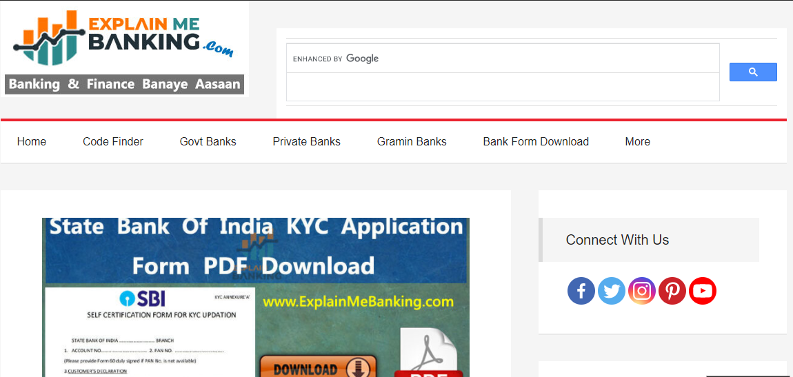 Banking Information