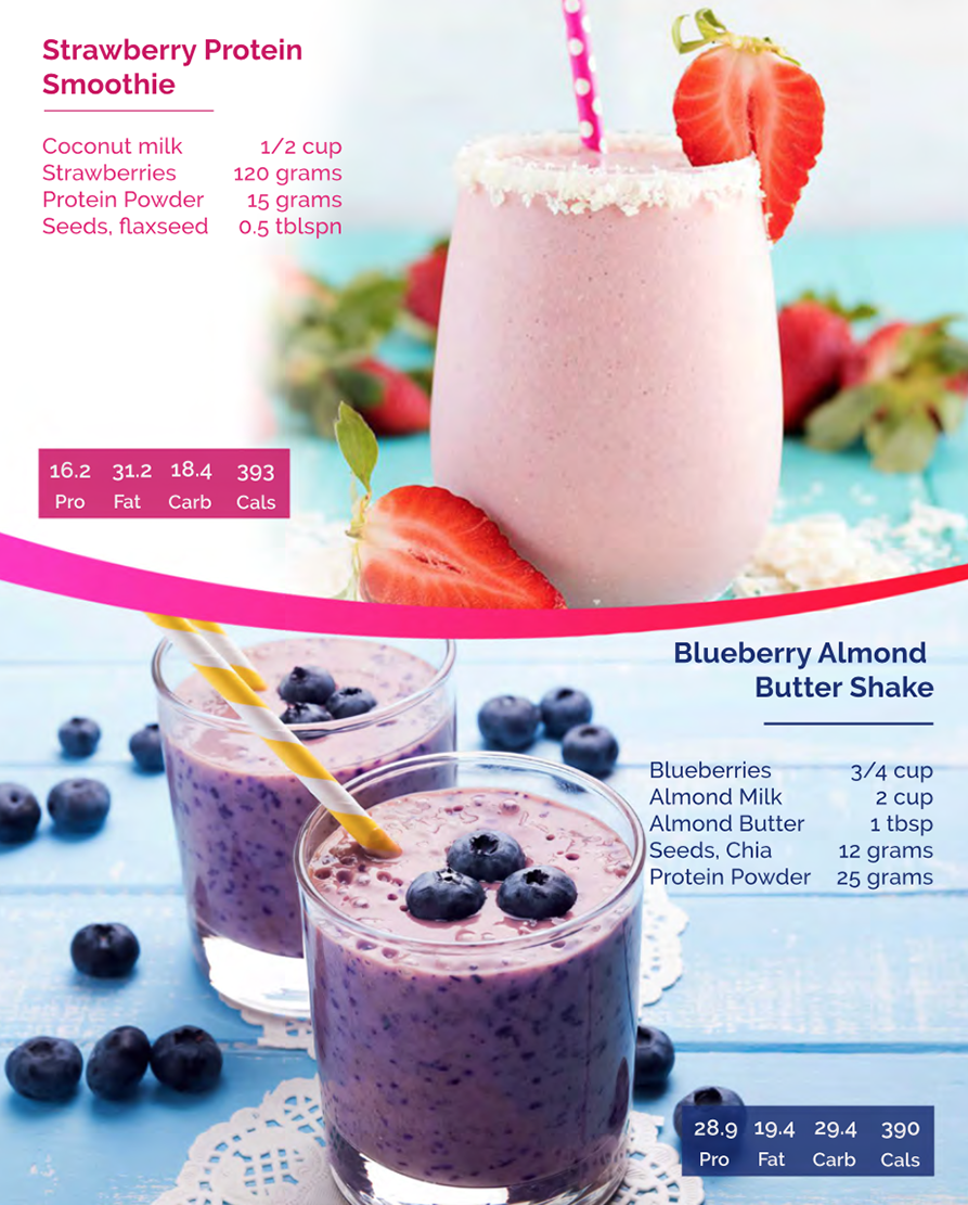 Healthy Snacks & Shakes eBook