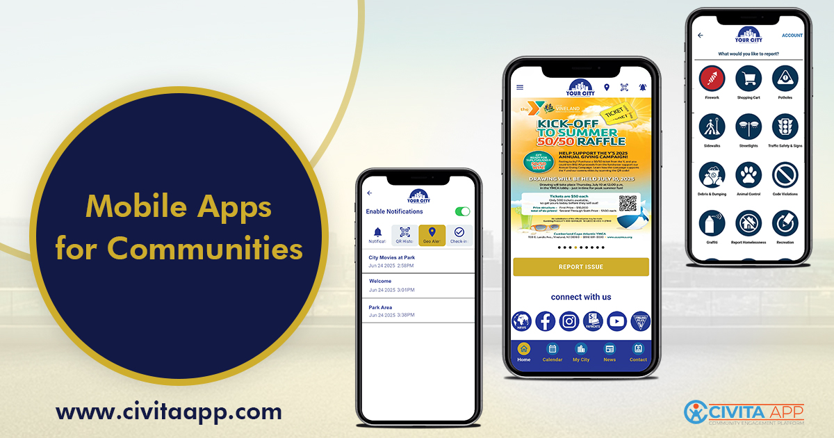 311 Mobile App for Residents to Report Community Issues Quickly
