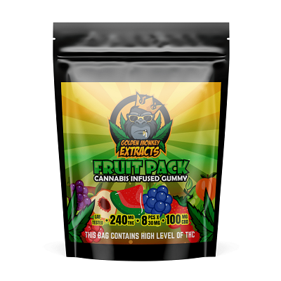 Golden Monkey Extracts – Fruit Pack THC:CBD