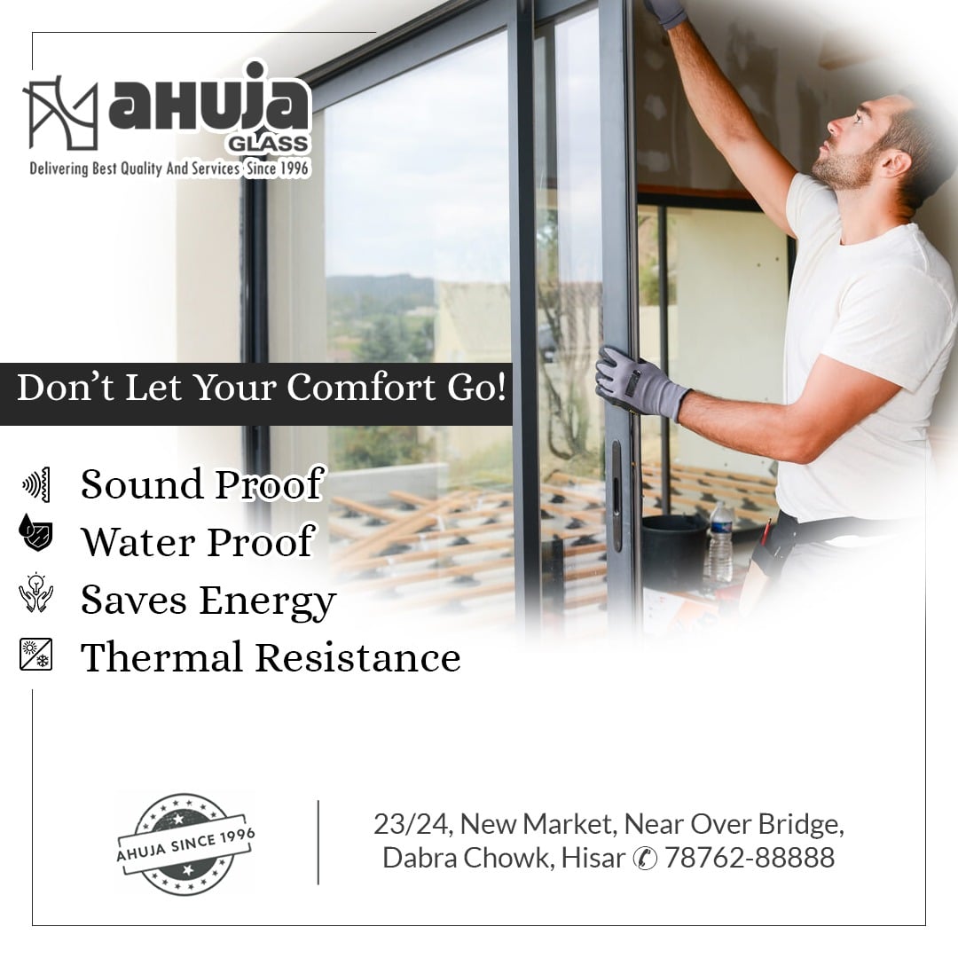 A Leading UPVC Doors Manufacturer In Hisar | Ahuja Glass