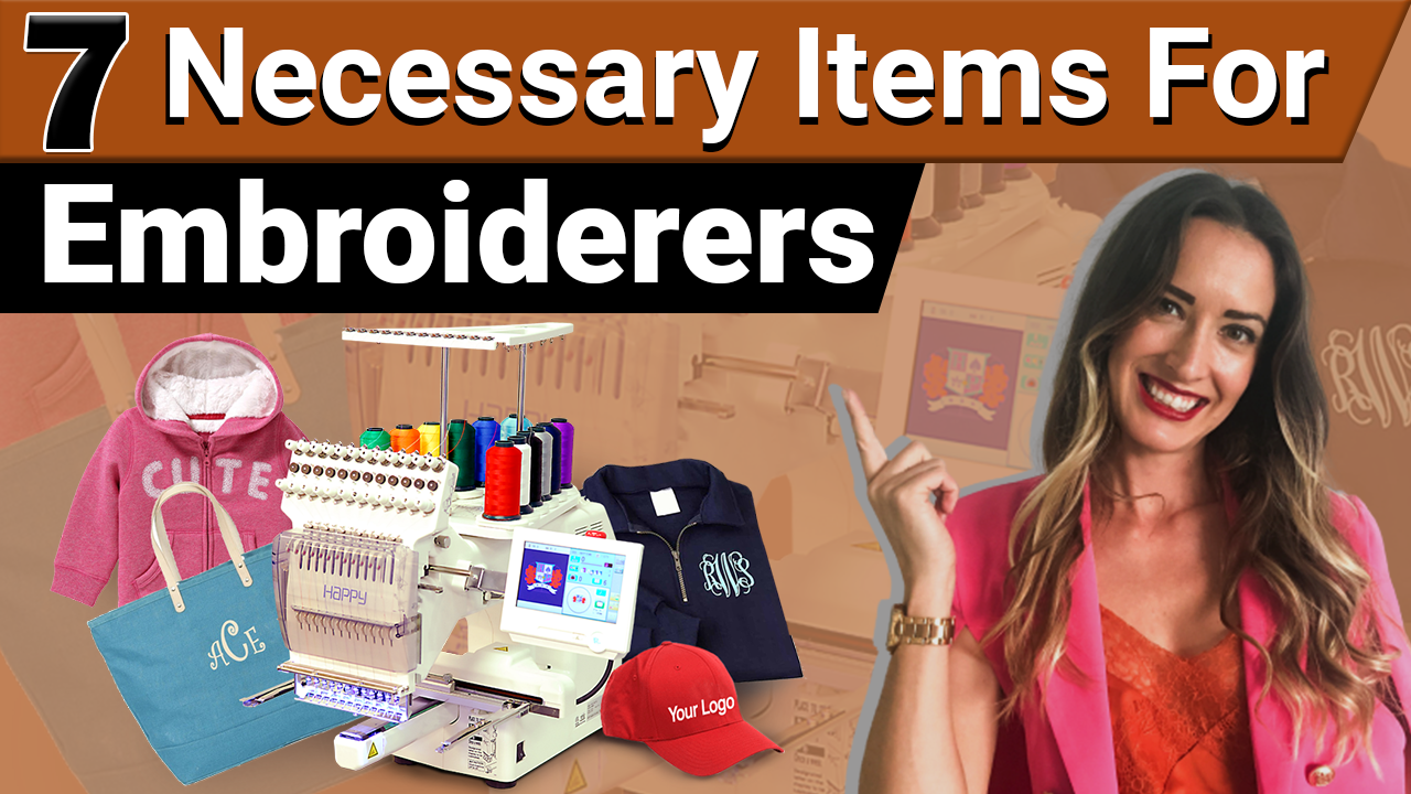 7 Essential  Embroidery Items | Embroiderers