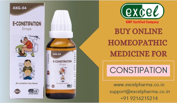 Buy Online Homeopathic Medicine For Constipation