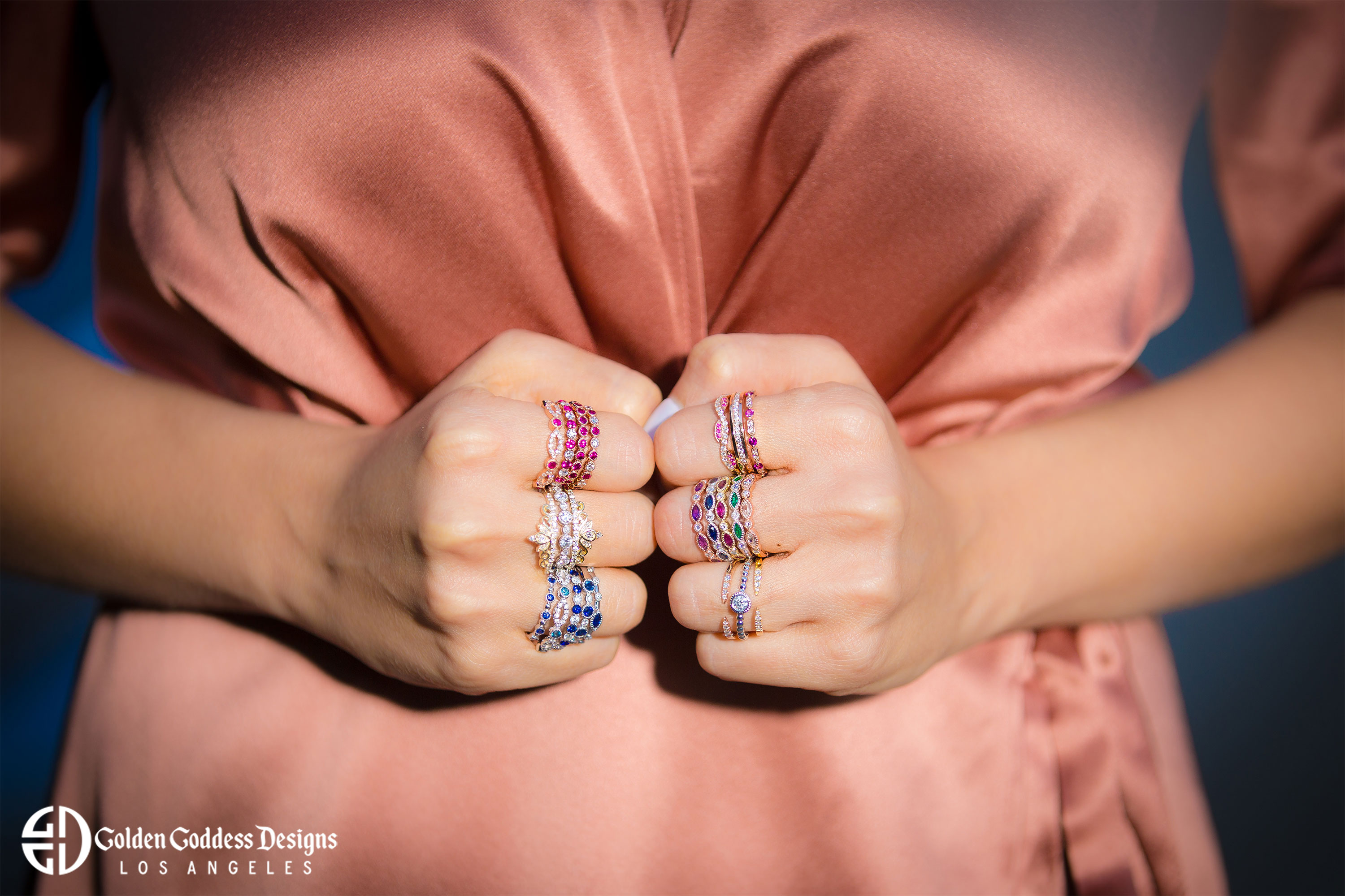 Rose Gold Stackable RINGS- How To Stack It Perfectly?