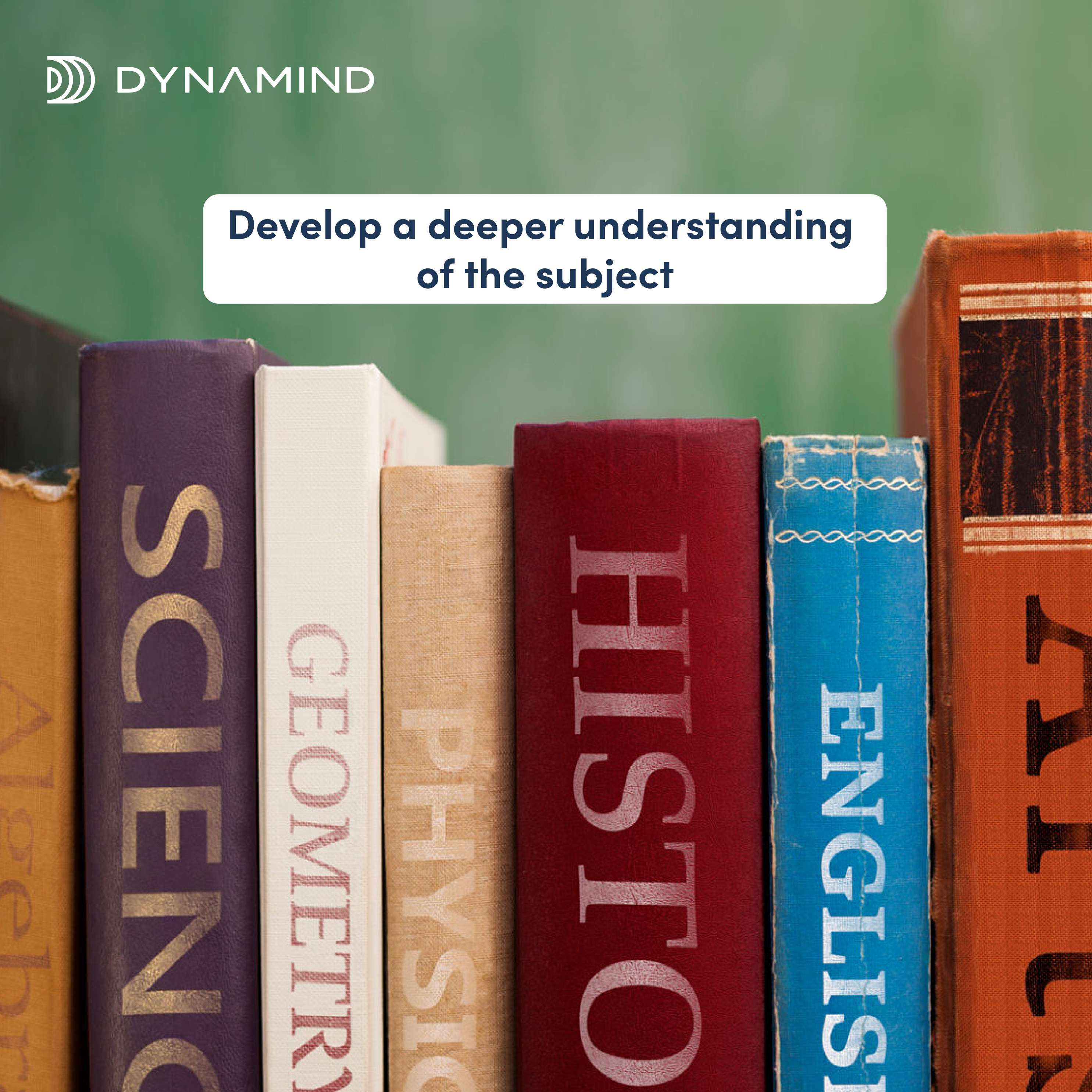 How to develop a deeper understanding of the subject