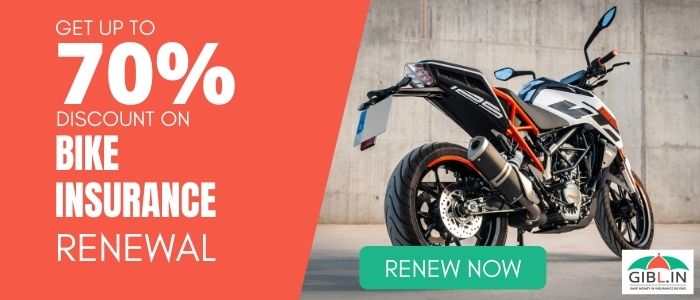 Online Two Wheeler Insurance Renewal Benefits