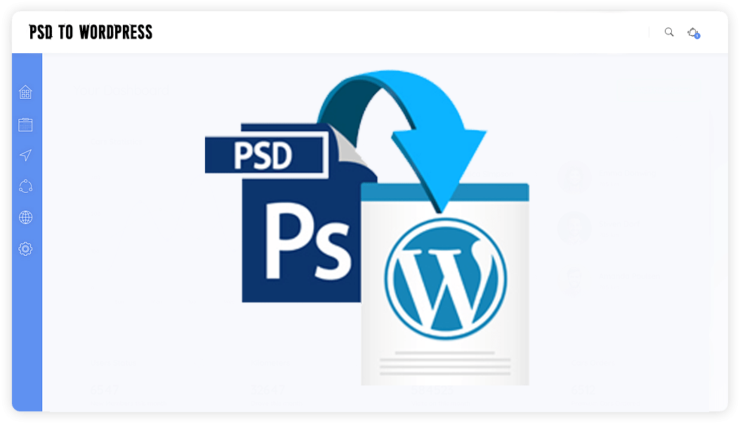 Convert xd to wordpress