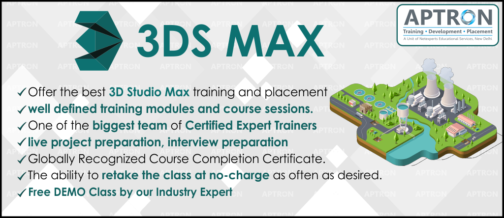 3D Studio Max Course in Delhi