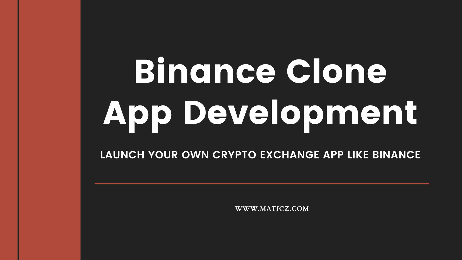 Binance Clone App Development