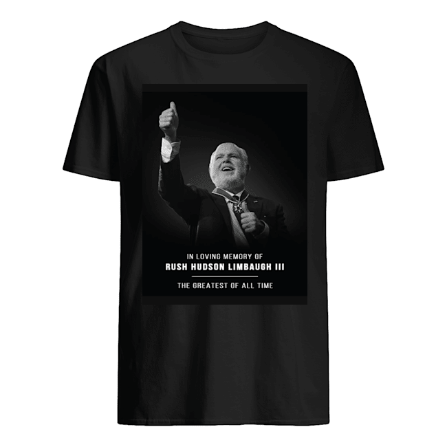 RIP RUSH LIMBAUGH T SHIRT