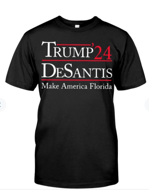 Trump 24 Desantis Make America Florida Shirt