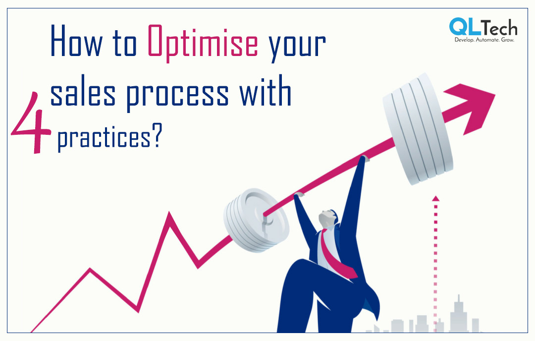 How to Optimise your sales process with 4 practices?