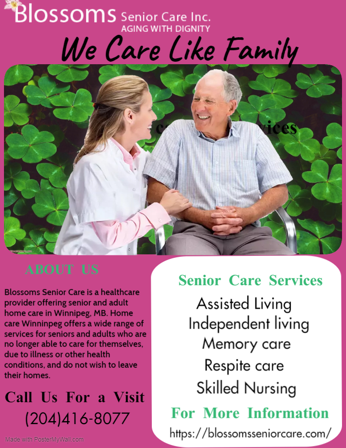 Home Care Assistance Winnipeg for Seniors & Elderly