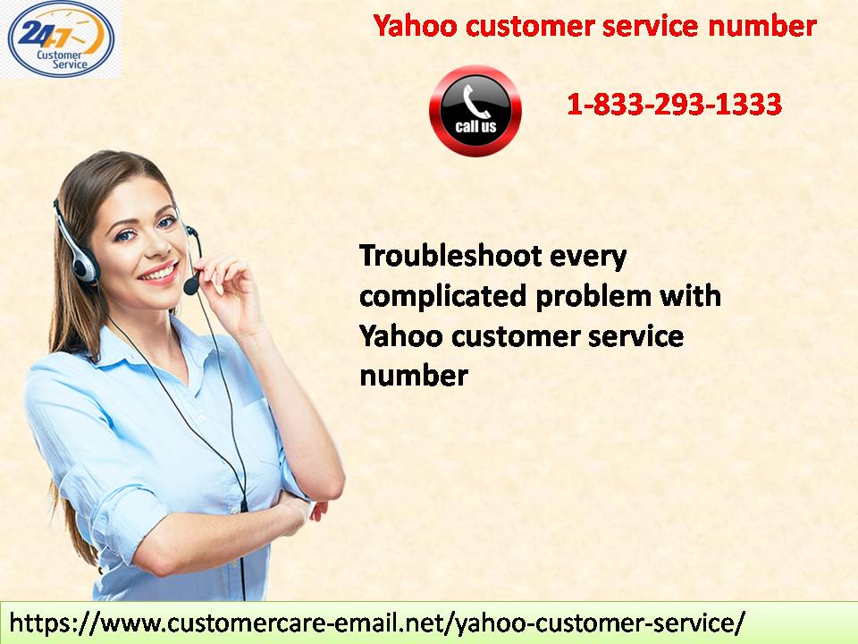 Troubleshoot every complicated problem with Yahoo customer service number 1-833-293-8333