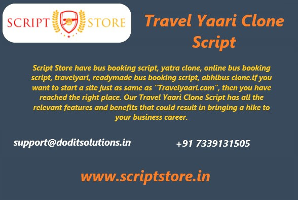 ASP.NET TRAVELYAARI CLONE - WEBSITE SCRIPTS