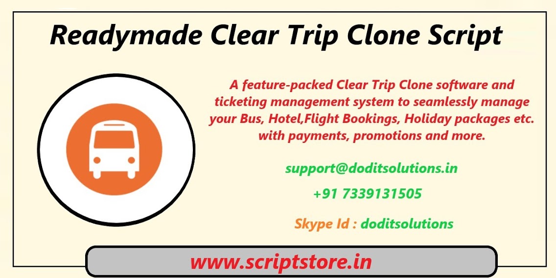 ASP.NET Clear Trip Clone - WEBSITE SCRIPTS