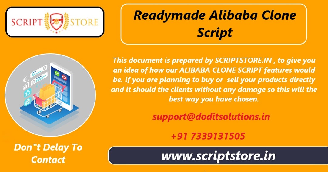Alibaba Clone Script - WEBSITE SCRIPTS