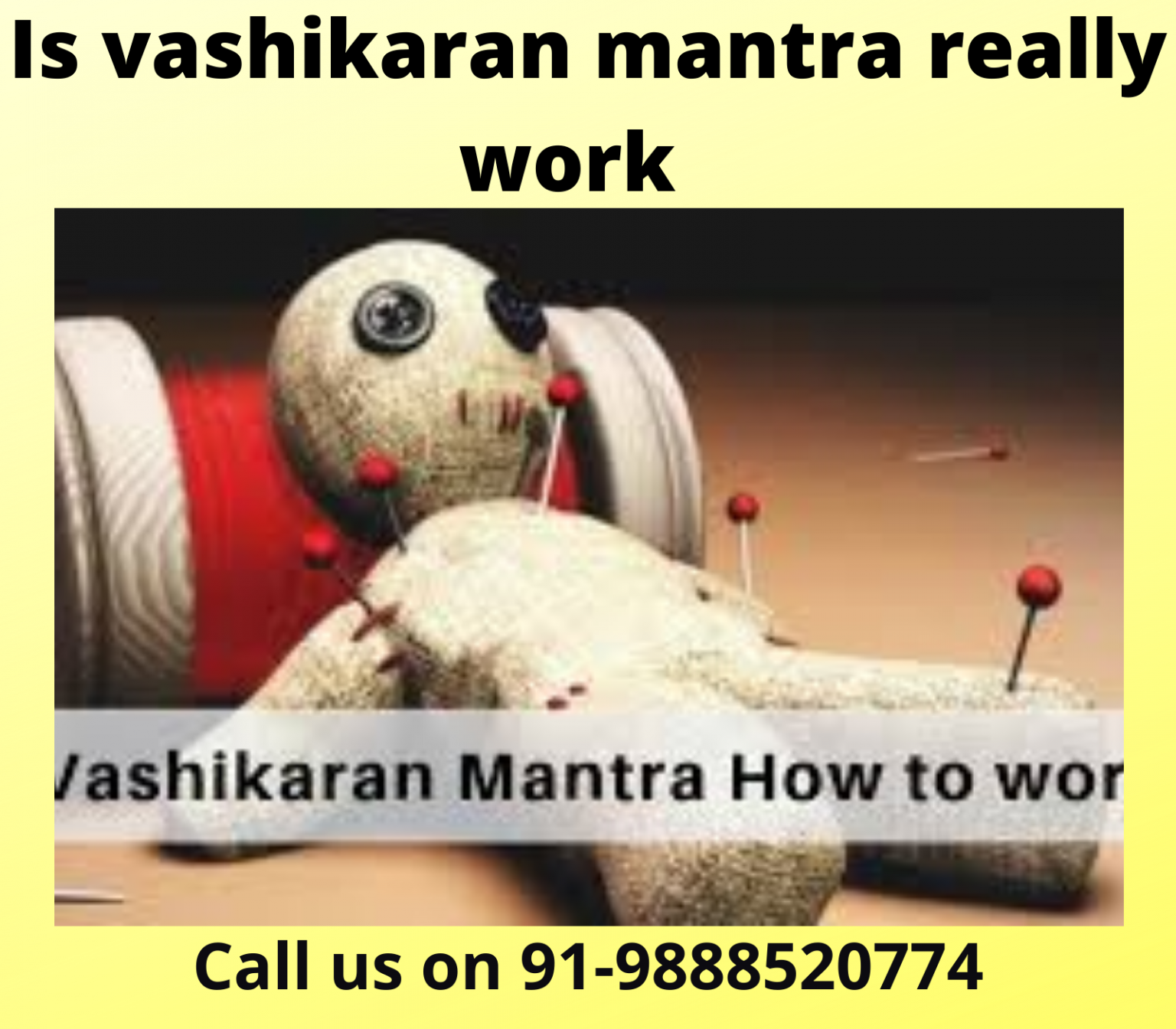 Is vashikaran mantra really work