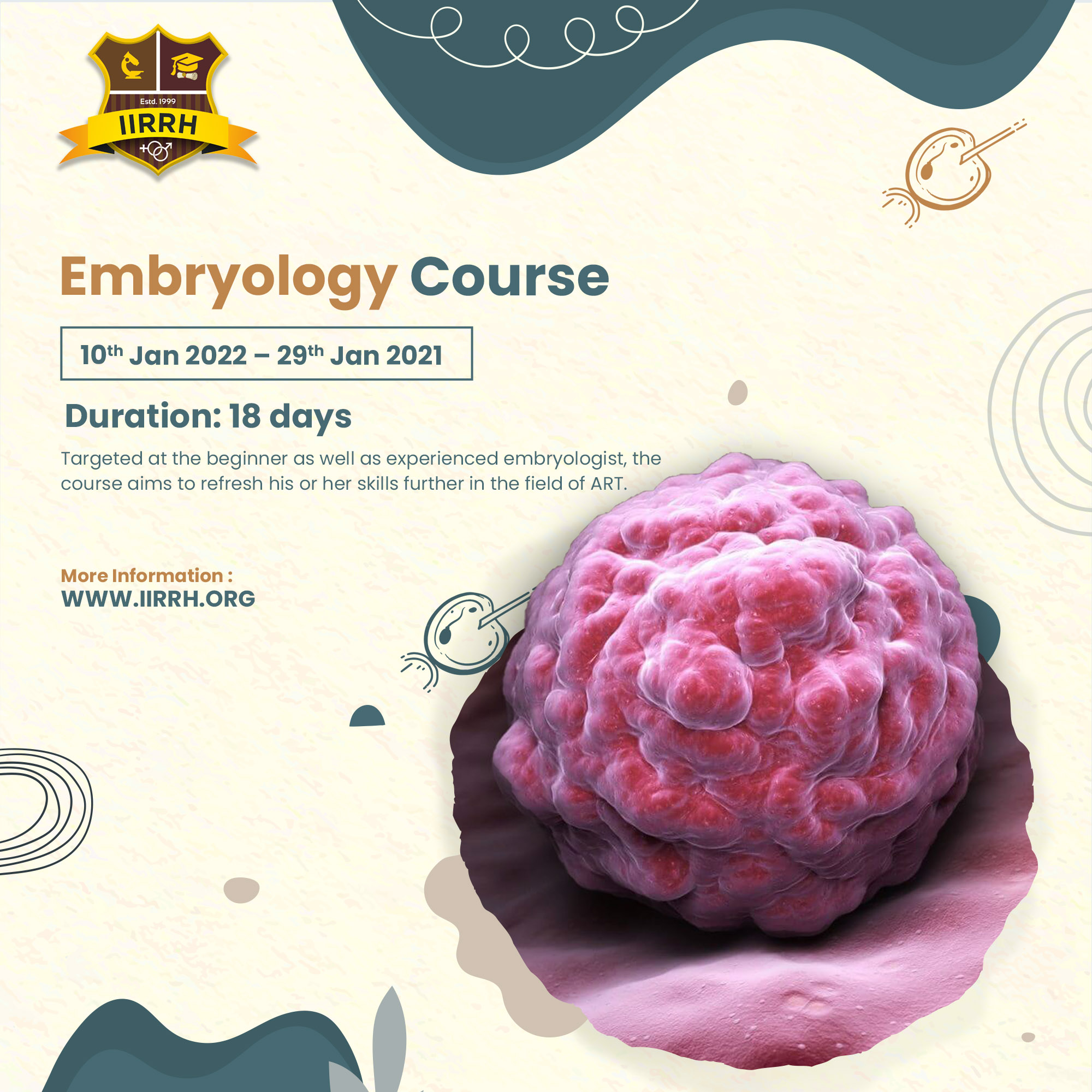 How Embryology training acts as an important role for students?