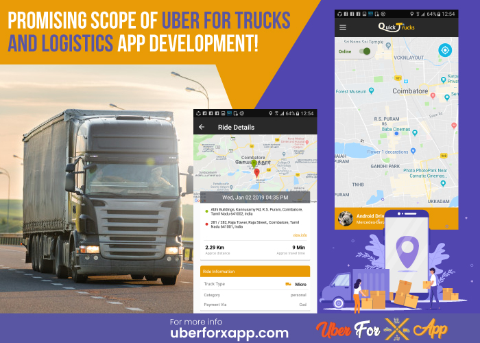 Truck rental App Development for easy Management
