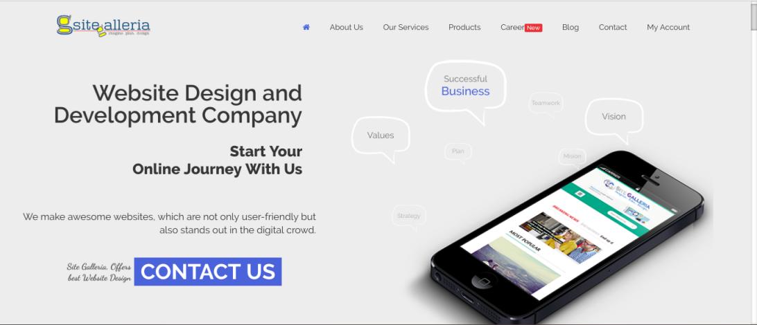 Site Galleria - Web Development Company in India | SEO, Digital Marketing & Mobile app Development