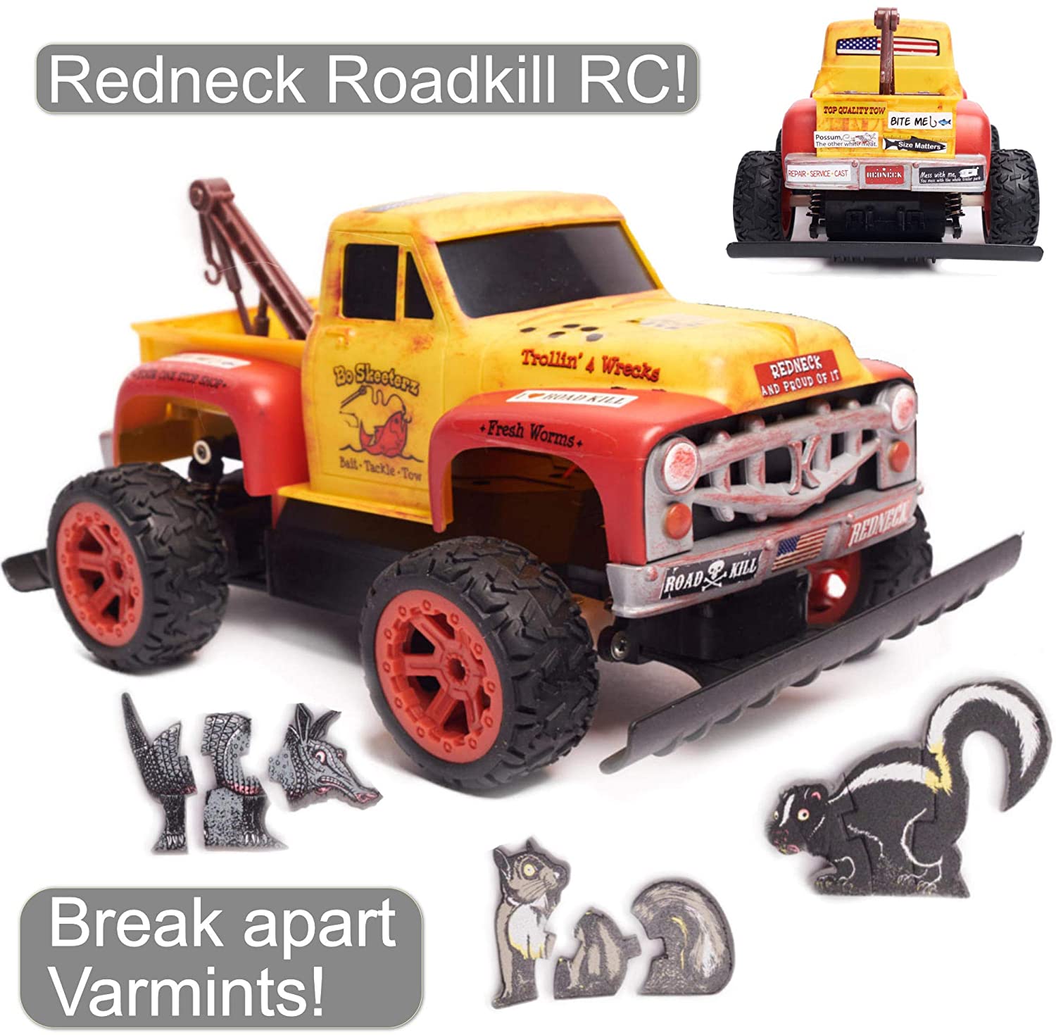 Radio Control Toy Tow Truck Game Set
