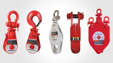 Gunnebo Johnson and Crosby Hook Blocks