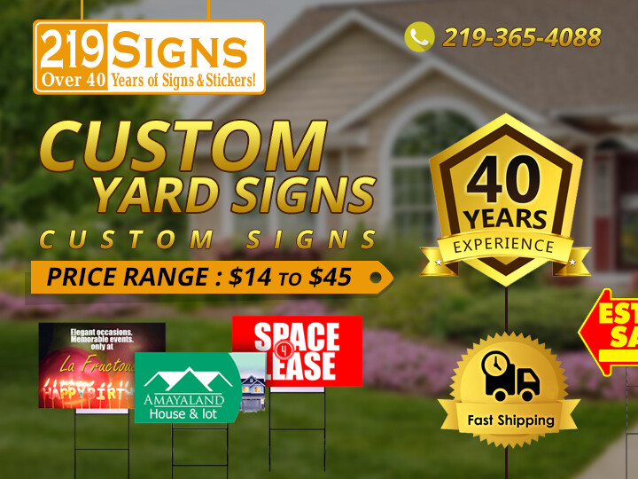 Know the Fundamental Reasons That Makes Yard Signs Perfect for Local Advertisement