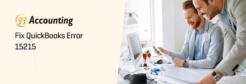 How to Fix QuickBooks Error 15215?