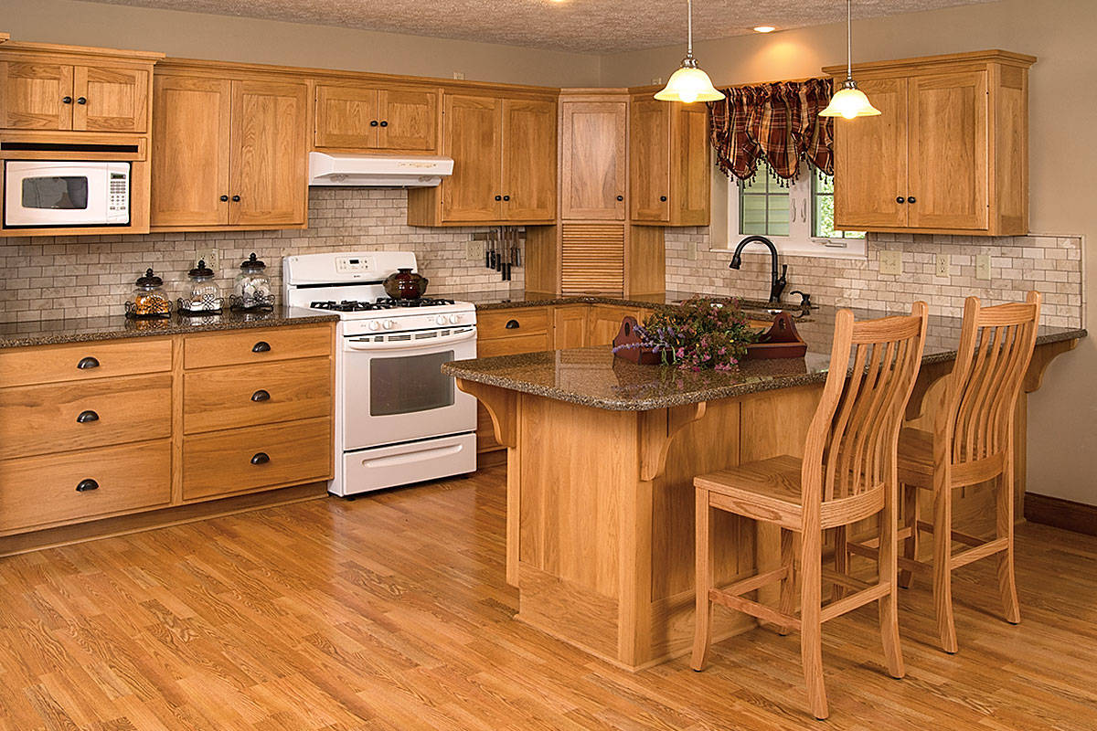 Unfinished Kitchen Cabinets