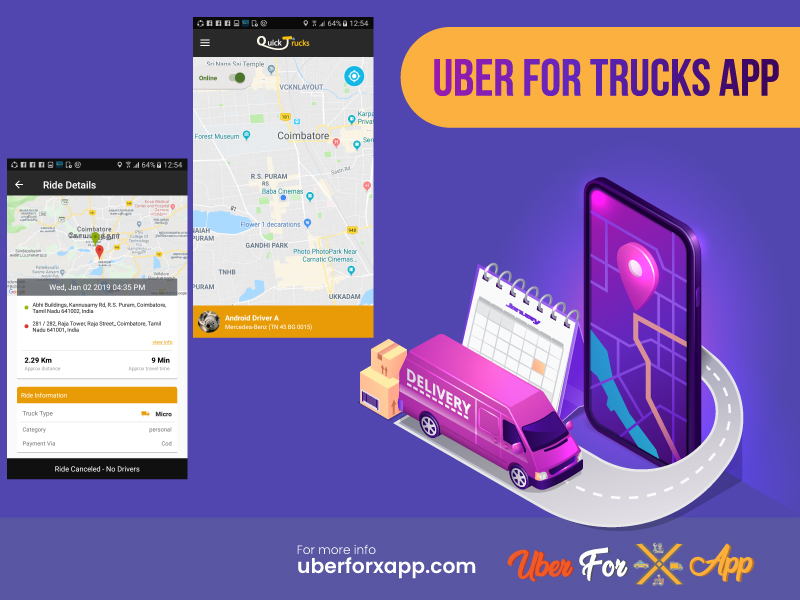 A GLIMPSE ON UBER FOR TRUCKS APPS – THE HIGH-END TRUCKING TECHNOLOGY SOLUTIONS!
