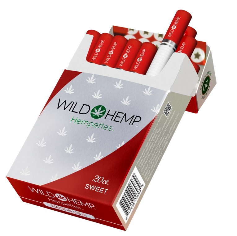 Wild Hemp - Hempettes Red - Hemp & Barrel